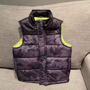 OSHKOSH Kids Camo Puffer Vest. Size 5